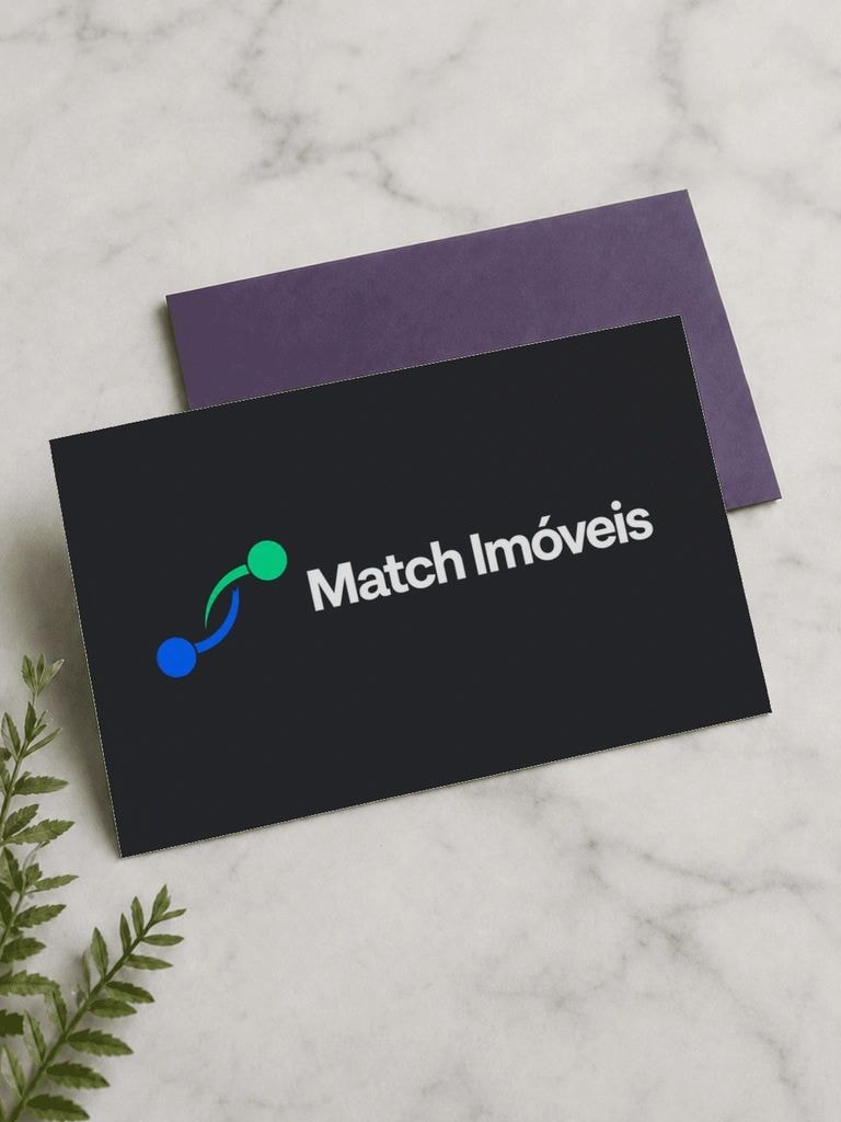 Cartão de visita Match Imóveis